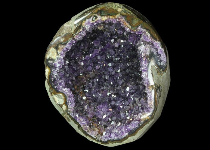 Purple Amethyst Geode - Uruguay #83545